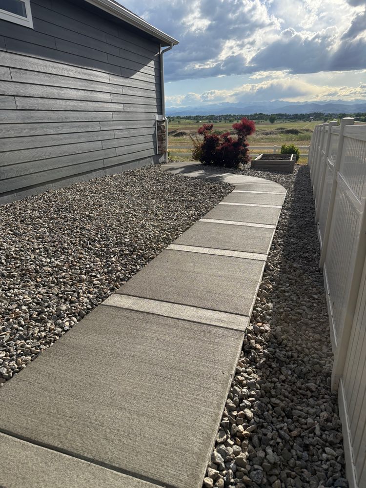 Decorative Concrete  for B&M Concrete LLC in Longmont, CO
