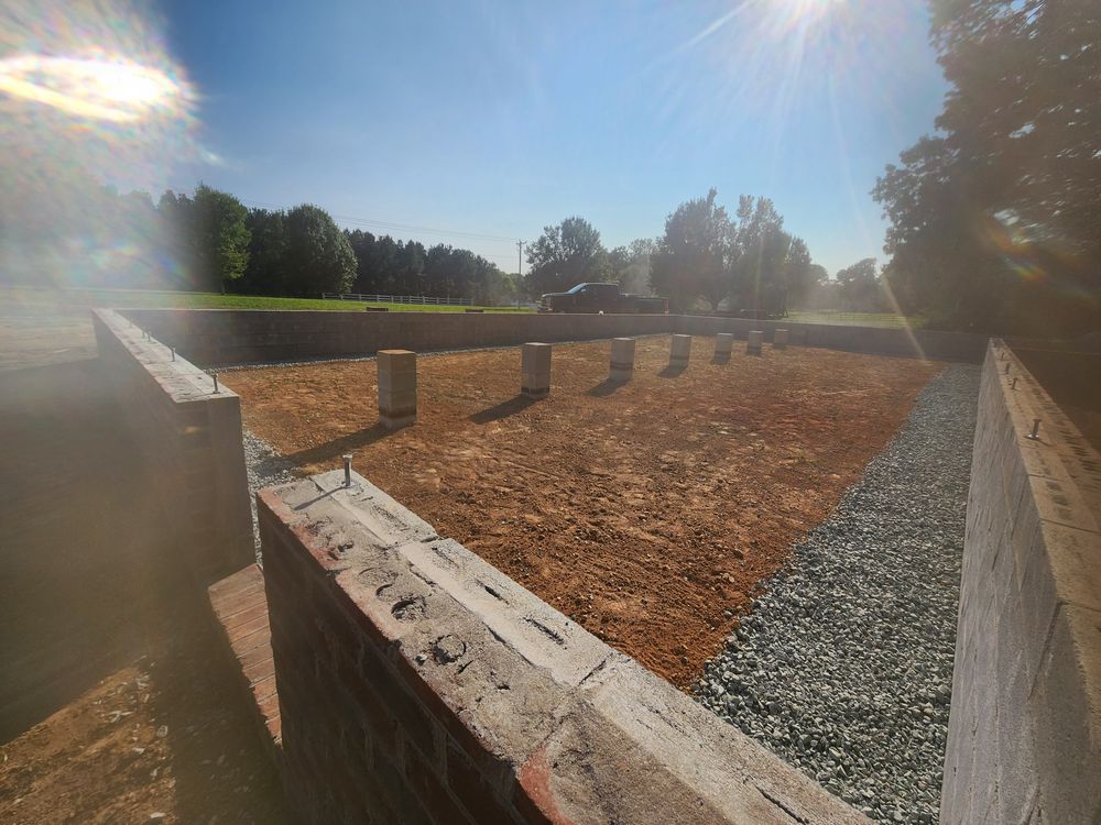 Site Preparation for C.A. Sherry Land Improvement, LLC. in Louisa, VA