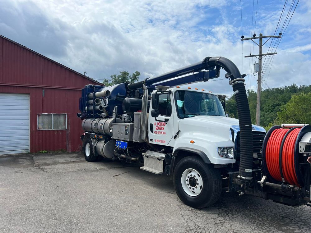 Our Sewer Cleaning service ensures your plumbing system functions smoothly by efficiently removing blockages and buildup, preventing costly repairs and maintaining a clean, healthy environment in your home’s drainage system. for A. Doleno Sewers & Plumbing in Pittsburgh, PA