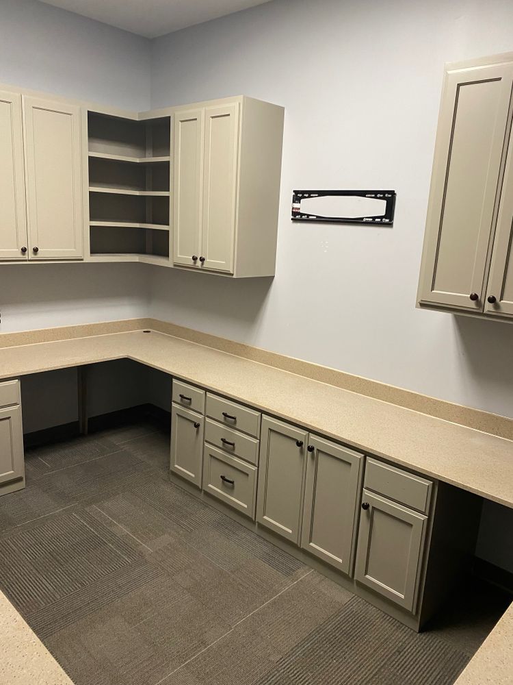 Commercial Cabinetry for Cornerstone Hardwood Designs in Heber Springs, AR