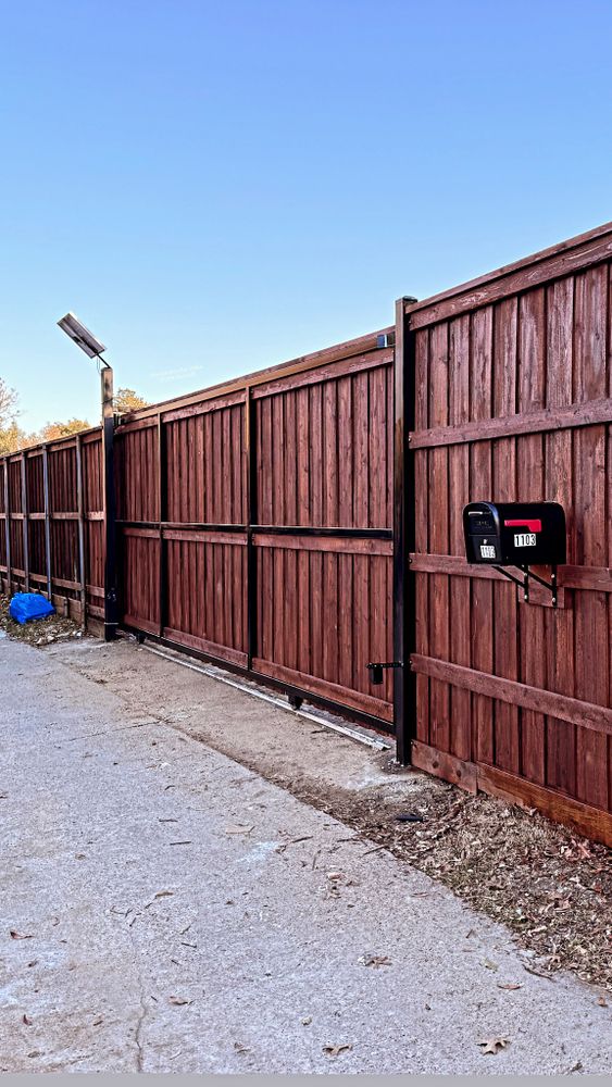 Gates for Walker Custom Exteriors in Dallas, TX