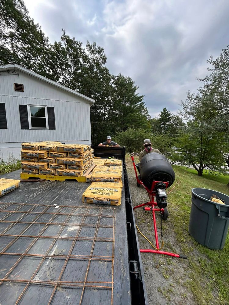 Concrete for Graham & Schriner Construction in Hinsdale, NH