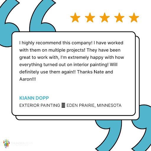 We provide additional painting services to meet the needs of any homeowner. Our expert team can help with interior and exterior wall preparation, trim and door painting, deck staining and more. for Thunder Bear Painting in Eden Prairie, Minnesota