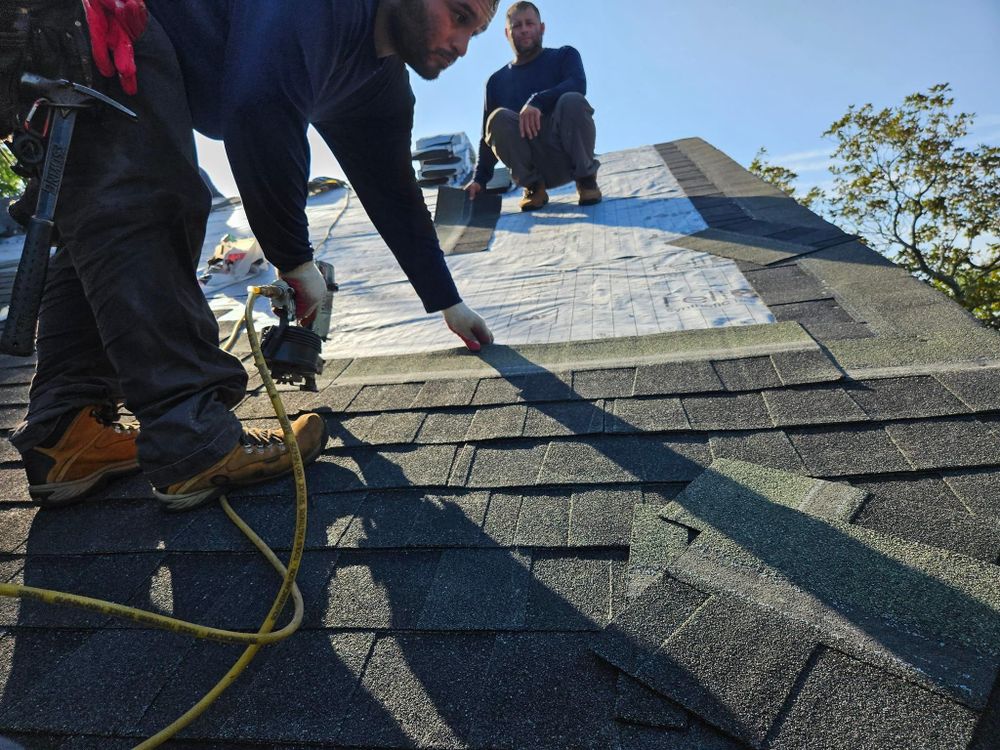 Roof Installation for Shaw's 1st Choice Roofing and Contracting in Marlboro, MD