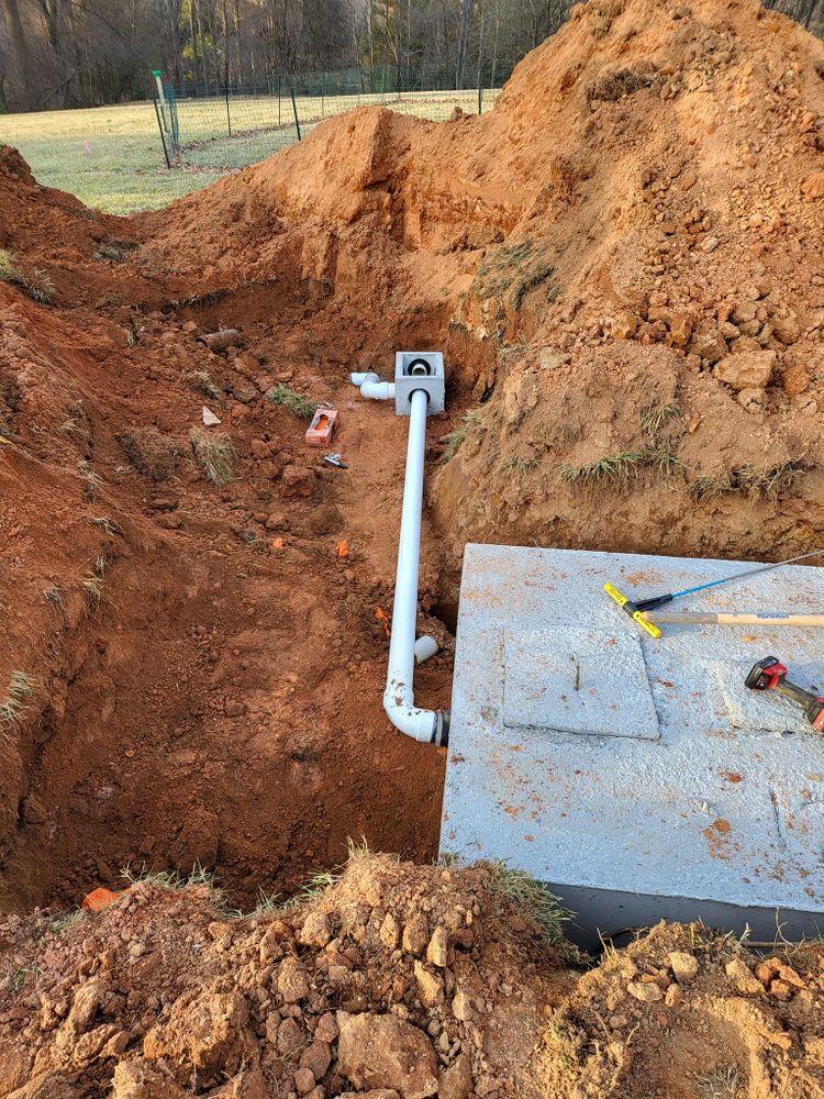 Septic System for Pro-Trax Septic and Excavating in Walkertown,  NC