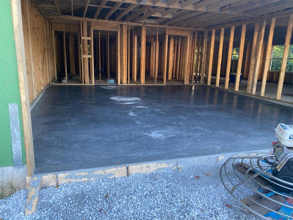Residential Concrete for Josh’s Construction in Nixa, MO