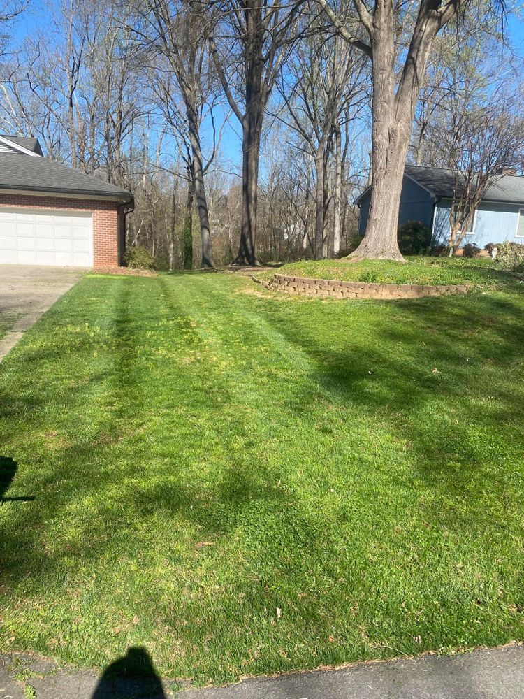 Mulching for America's Top Pick Lawn & Landscaping in Gastonia, NC