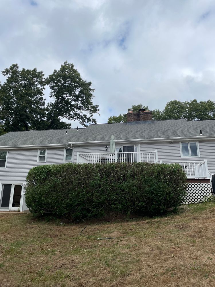 Full Landscape Redesign for Blades of Glory LLC in Cheshire, CT
