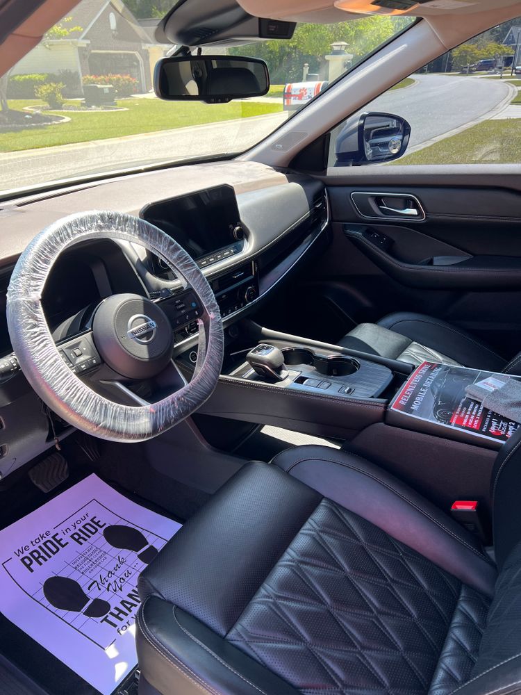 Interior Detailing for Relentless Shine Mobile Detailing in Calabash, NC