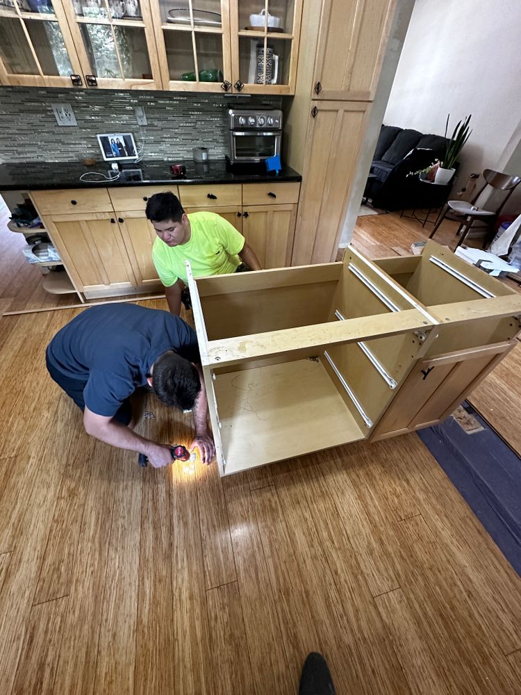 Golden Kitchen Remodel for Happy Home Projects Co-op in Lakewood, CO