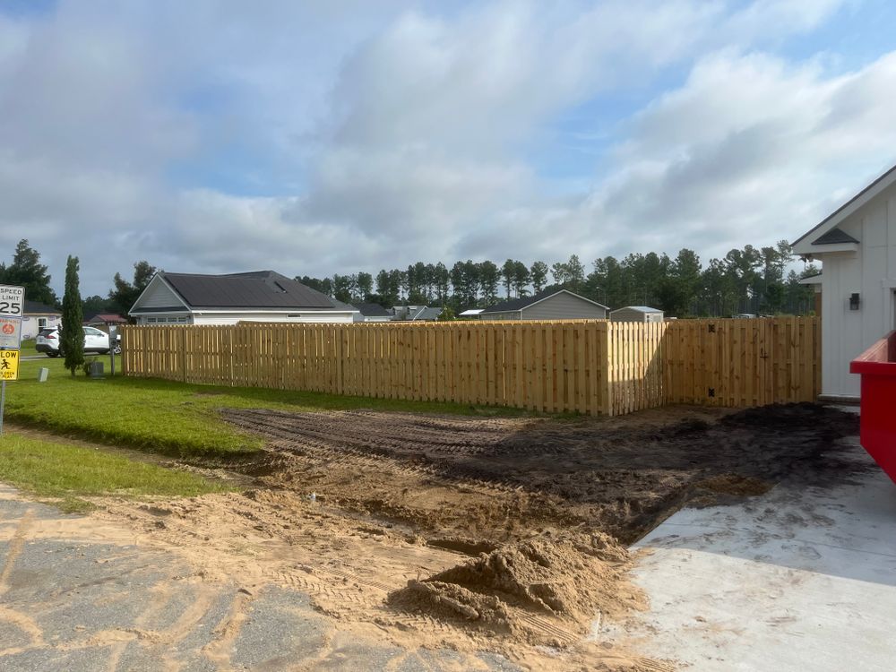 Enhance your property's privacy and security with our professional fence installation service. We provide high-quality materials and expert craftsmanship to ensure a durable, appealing addition to your home’s exterior. for DC Exteriors in Savannah, GA