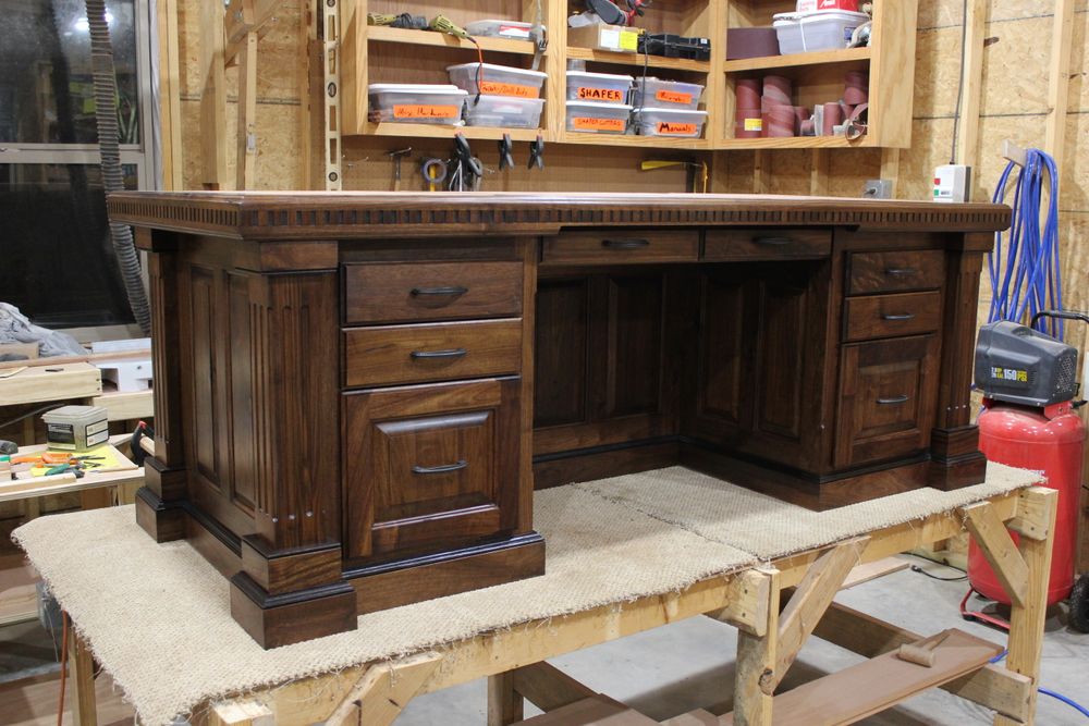 Executive Furniture for Cornerstone Hardwood Designs in Heber Springs, AR
