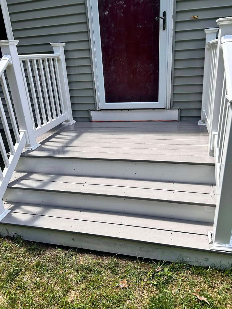 Revitalize your home's exterior with our professional pressure washing service, expertly removing dirt and grime from driveways, patios, and walkways to enhance curb appeal and maintain a fresh look. for RK Outdoor Services in Weare, NH