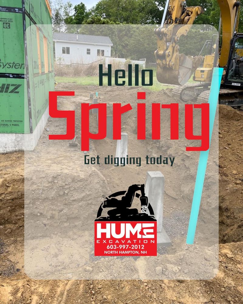 Septic System Installation for Hume Excavation in North Hampton, NH