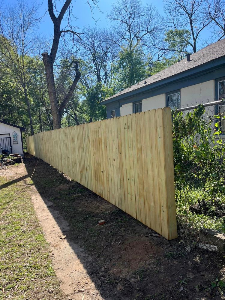 In addition to our expert tree care services, we also offer professional fencing installation and repair to enhance the safety and security of your property while adding aesthetic appeal. for Banda’s Tree Service And Lawn Care in Tyler, TX