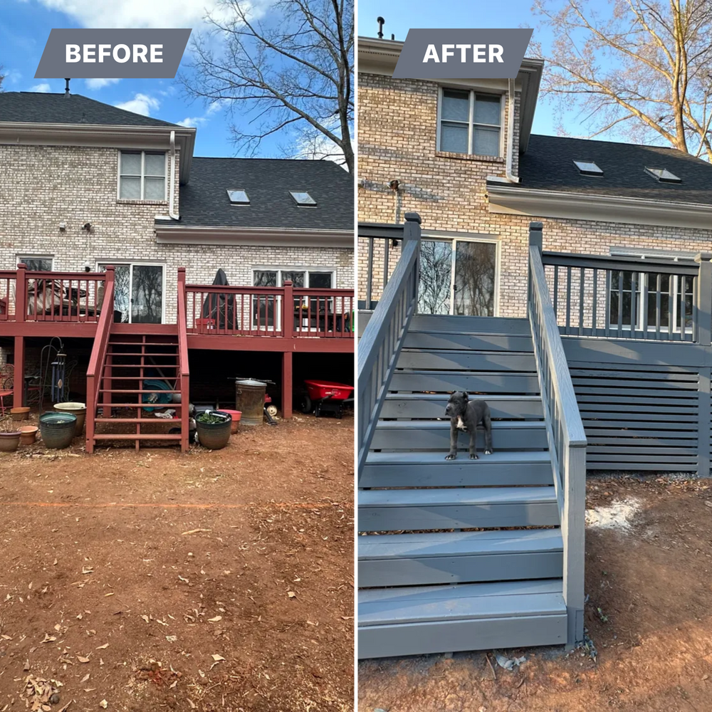 Deck Staining for Cisco Precision Painting Company  in Charlotte, North Carolina