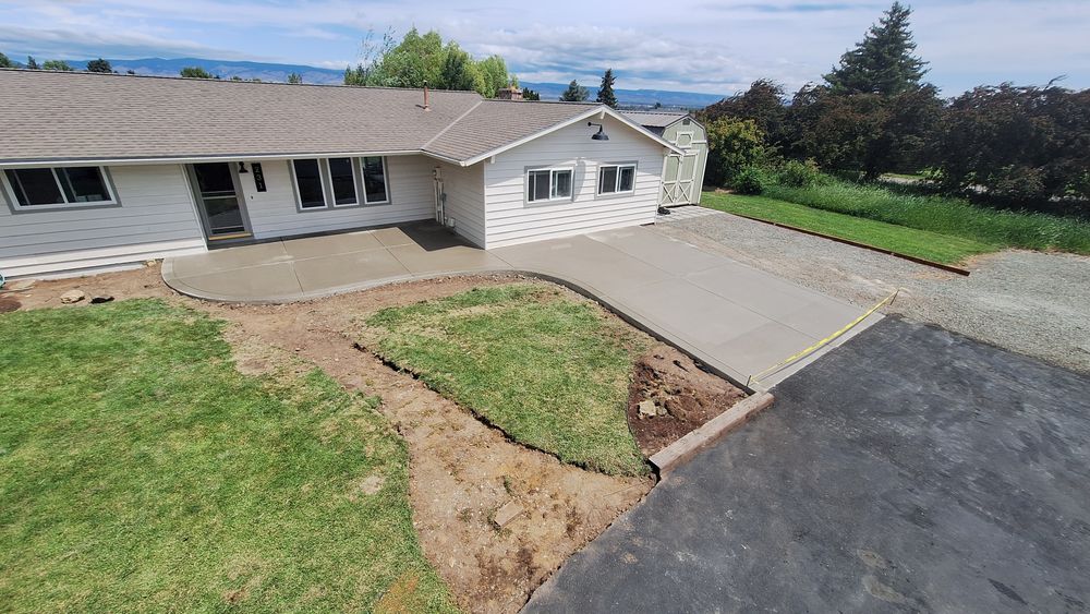 Garage Aprons for Richardson Restoration and Concrete in Ellensburg, WA