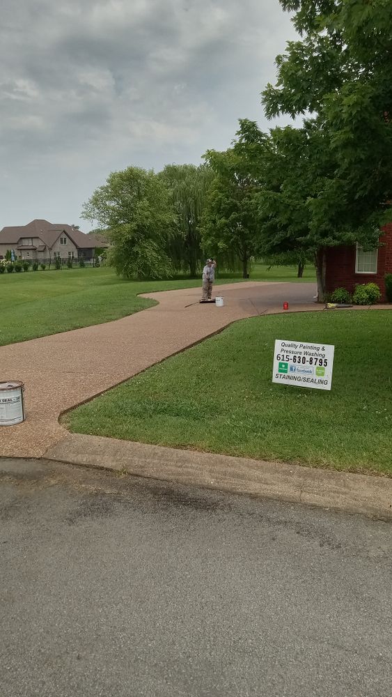 DRIVEWAY SEALING for Quality Painting & Pressure Washing in Mt. Juliet, TN