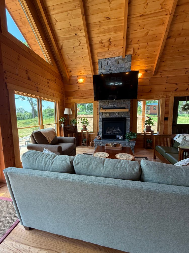 Interior Photographs for Rockbridge Home and Barns in Rockbridge County, VA