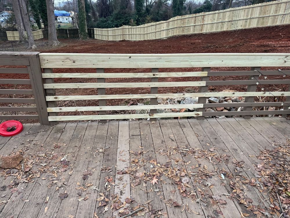 Decking / Fencing for Rescue Grading & Landscaping in Marietta, SC