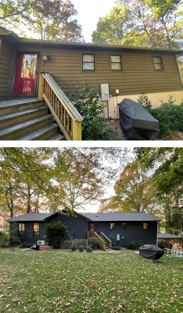 Exterior Painting for M&F Painting in Waynesville, NC