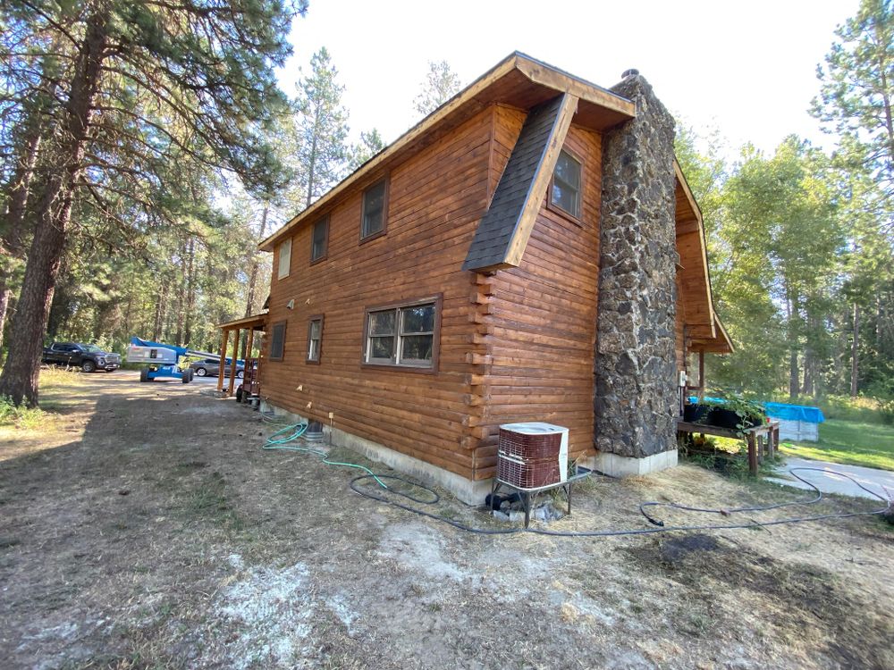 Log Homes Refinishing for Chewelah Painting in Spokane, WA