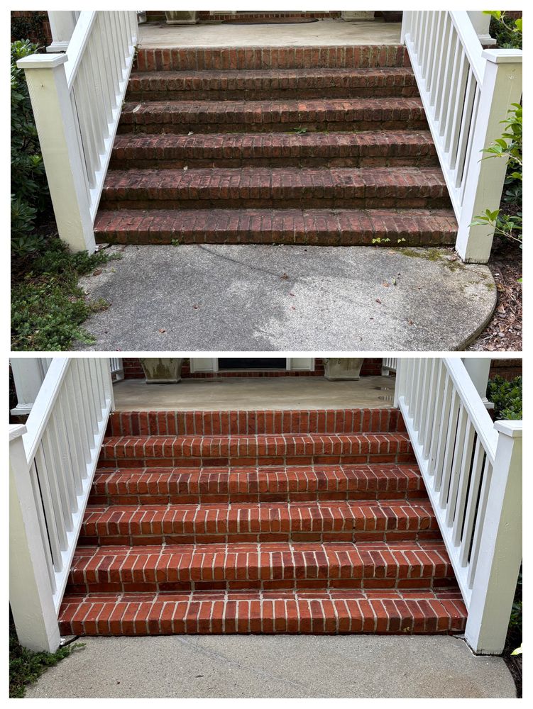 Brick Cleaning for Salty Exterior Pro Wash in Hampstead, NC