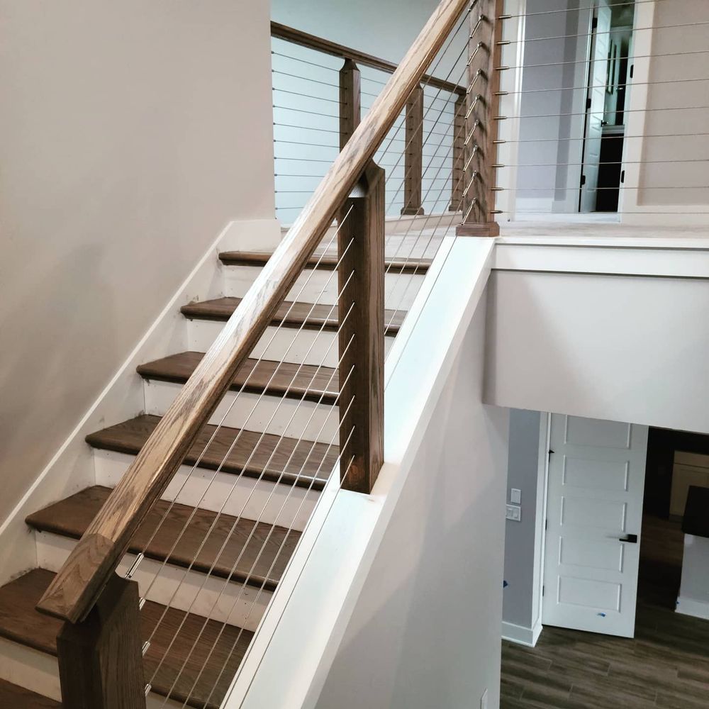 Stairs & handrail for Florida Coastal Carpentry LLC.  in Flagler County, FL