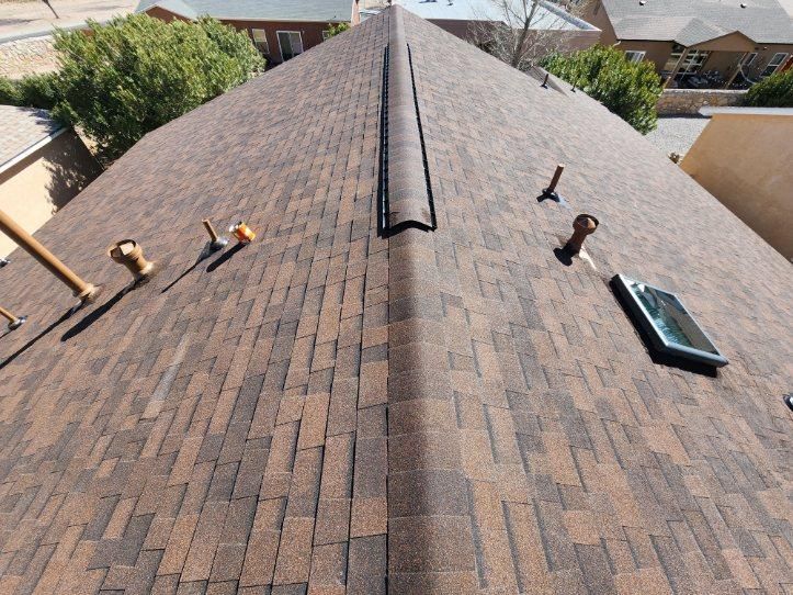 Shingled Roofs for Organ Mountain Roofing & Construction in Las Cruces, NM