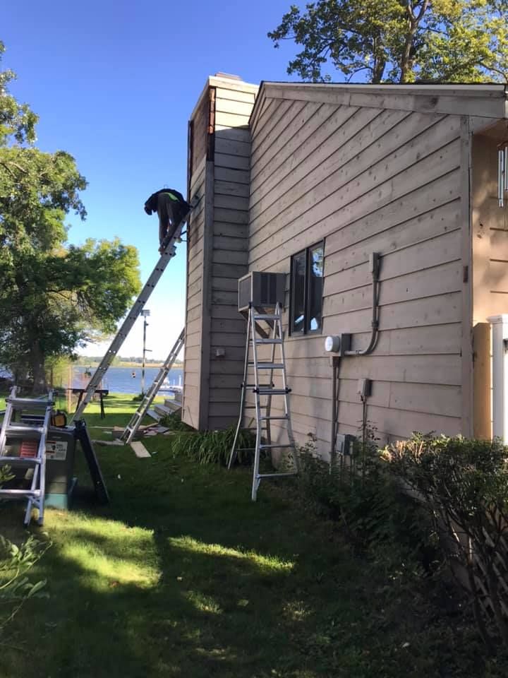 Exterior Renovations for Brad's Home Renovations in Lowry, MN