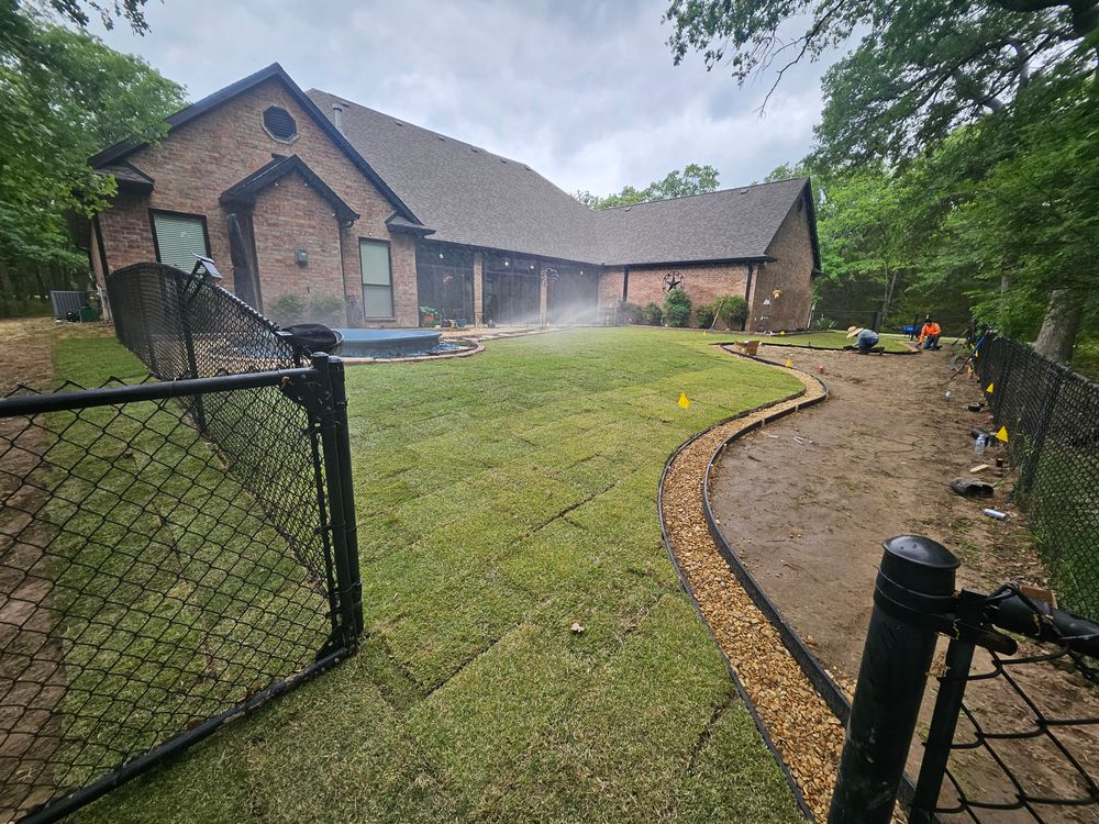 Mowing for Ornelas Lawn Service in Lone Oak, Texas