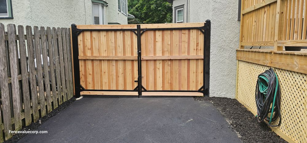 GATES DESIGNS OPTIONS for Fence Value Corp in Chicago, IL