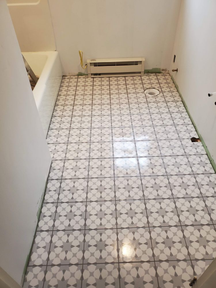 Bathroom Tiling for VersaTile in Deerfield, NH