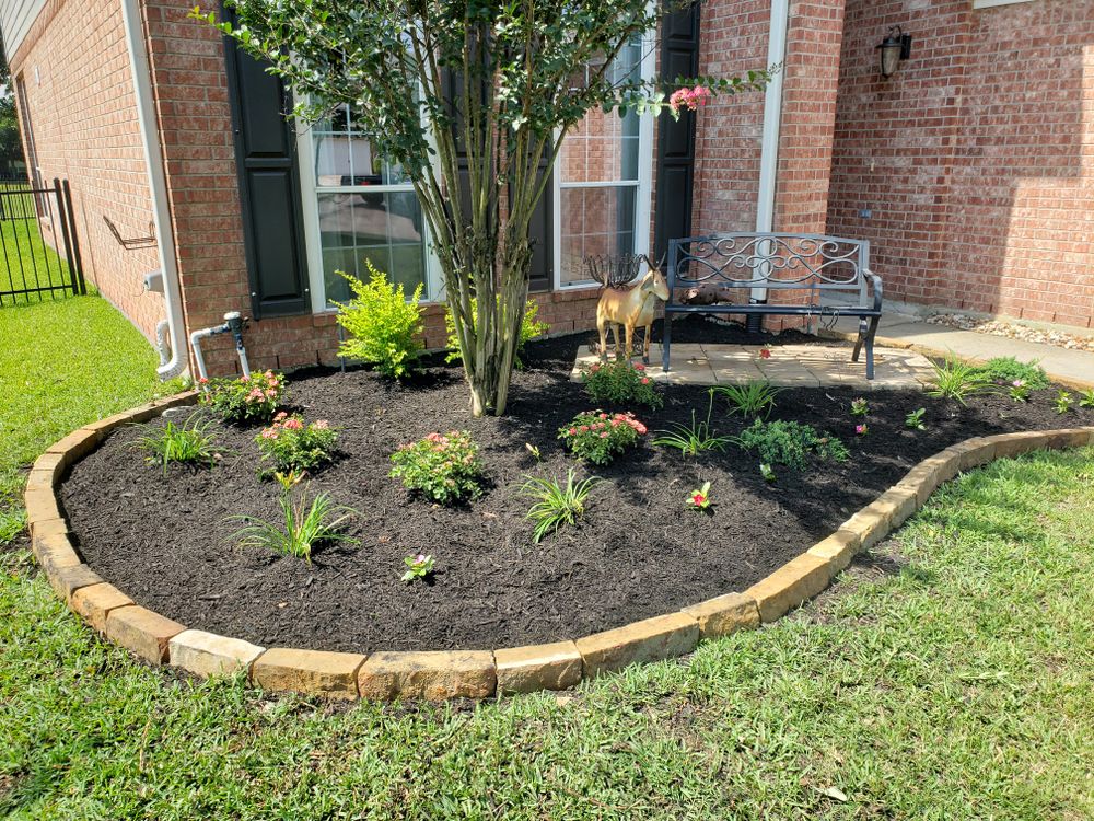 Landscaping for DJM Ground Services in Tomball, TX