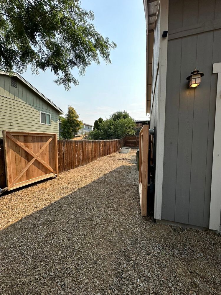 Our fence installation service ensures durable, high-quality fences that enhance privacy and curb appeal. Trust our experts to deliver personalized solutions tailored to your home's needs and style. for Double RR Construction in Madras, OR