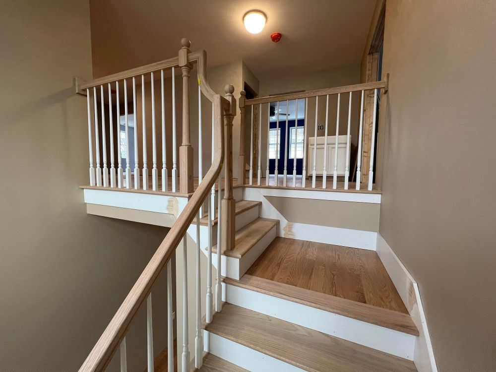Our Wood Stairs service delivers beautiful, durable staircases crafted to fit your home’s style, improve safety, and add lasting value with expert carpentry, quality materials, and precise installation. for Kyle Espinola  in Dracut, MA