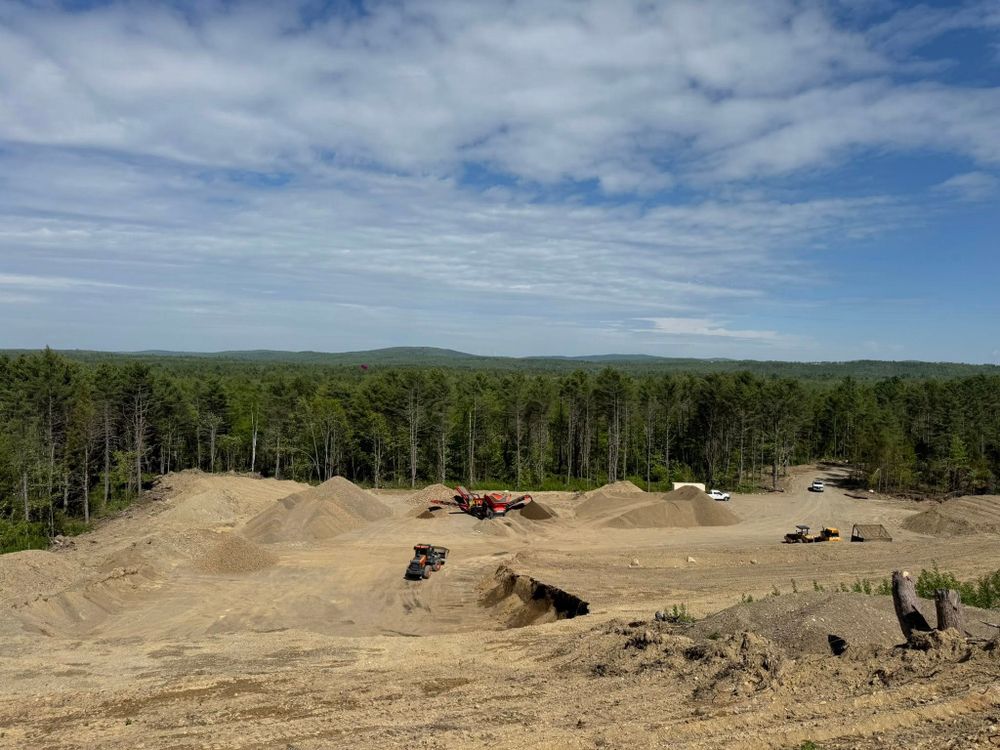 Excavation for Gardner Road Company in Winn, ME