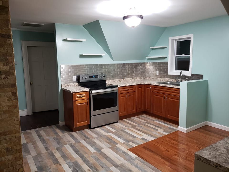 Kitchen Renovation for ALL IN 1 Miranda Construction in Avon, MA