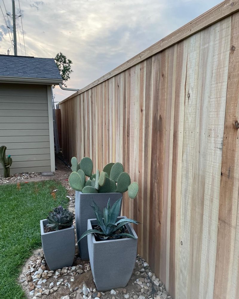 Our professional fence installation service seamlessly combines durability and aesthetics, delivering custom solutions that enhance your home's security and curb appeal with top-quality materials tailored to fit your landscape needs. for Longhorn Fence & Land Development in Webster, TX