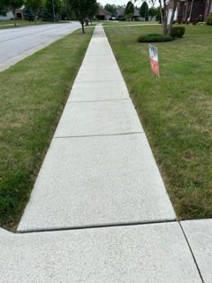 Sidewalks for X-treme Pro Wash in Huntsville, OH