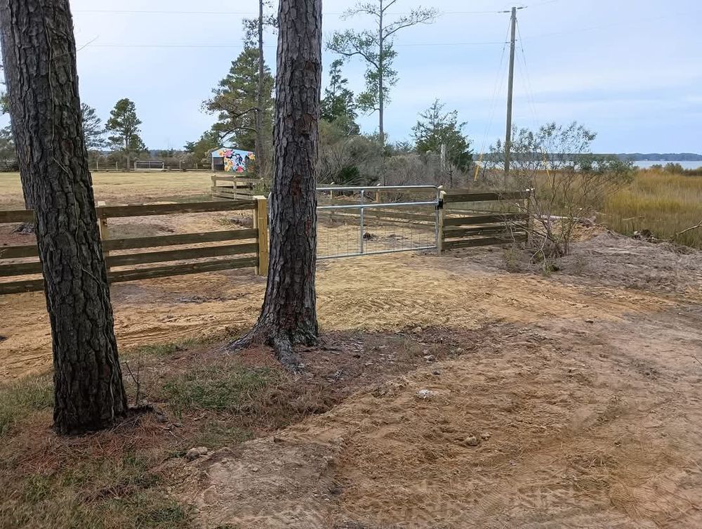 4 ft wood fencing  for Fence Masters in Gloucester County, VA