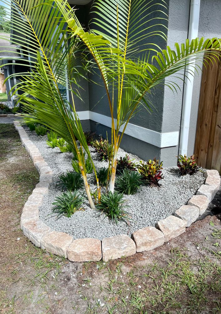 Landscape Design and Installation for Verimay's Garden and Landscaping in Hillsborough County, FL