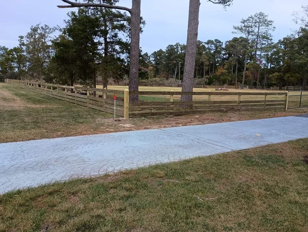 4 ft wood fencing  for Fence Masters in Gloucester County, VA