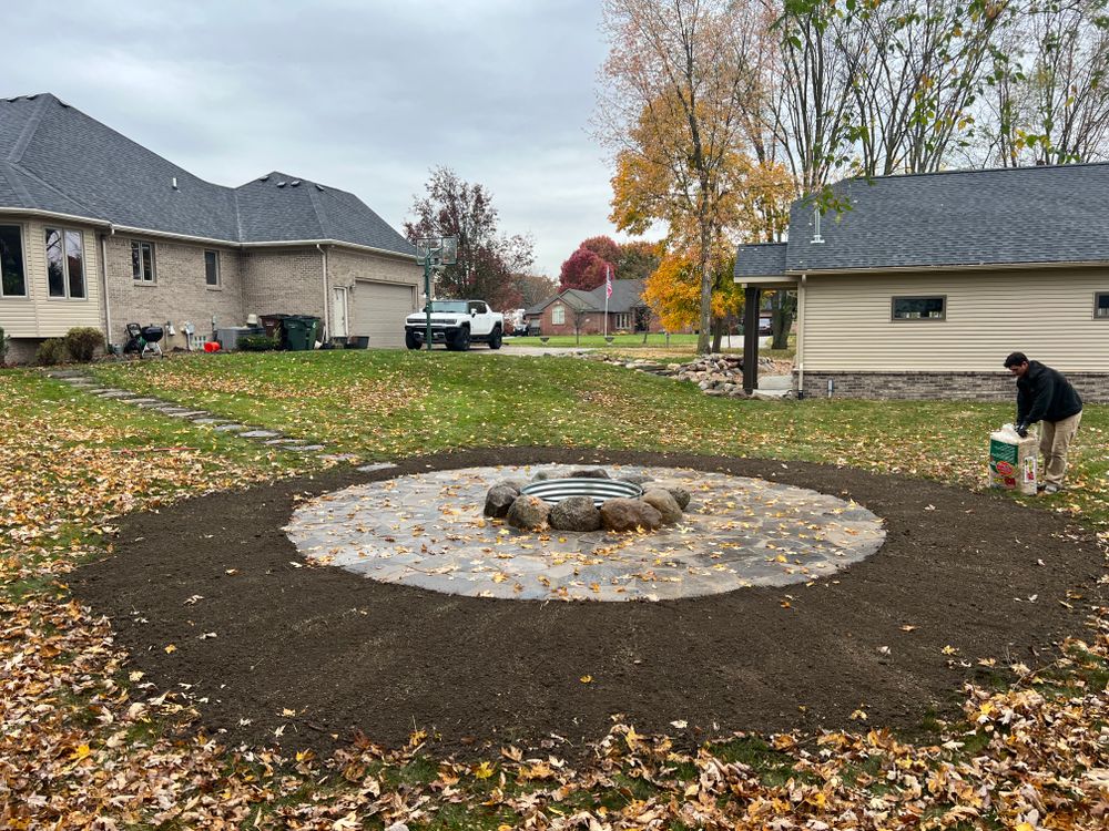 Exterior Construction for Brogan's Landscape Construction in Oxford,, MI