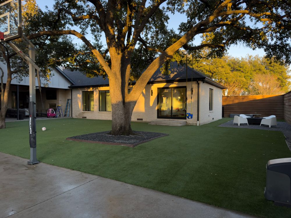 Turf & Landscaping for Walker Custom Exteriors in Dallas, TX