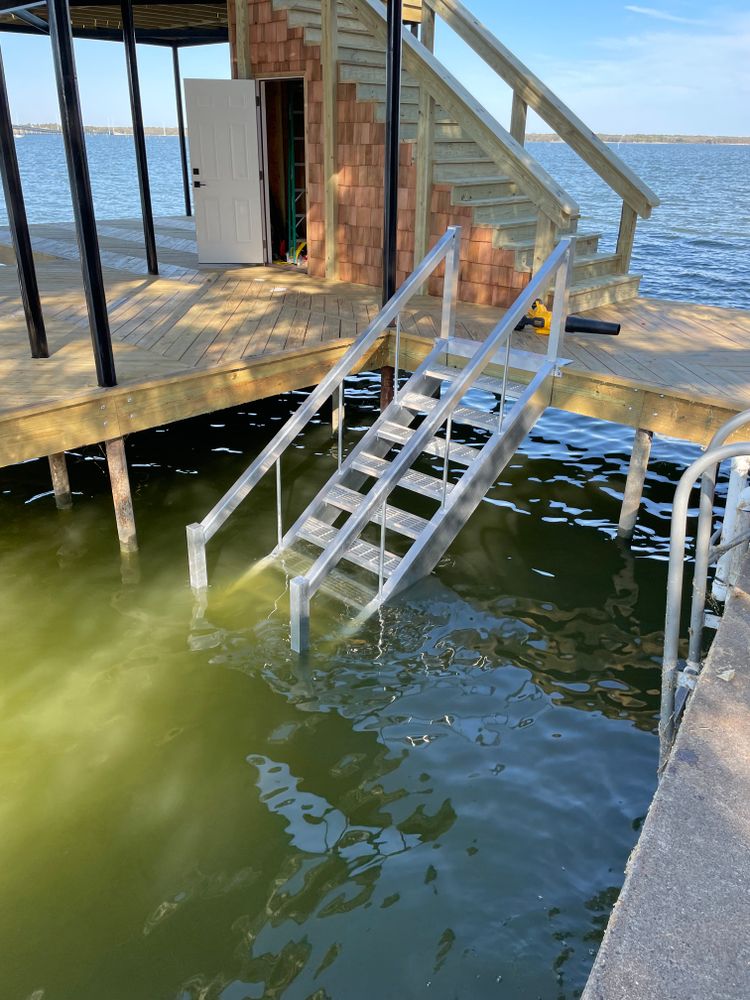 Lake Steps for BR Construction LLC  in Corsicana, TX