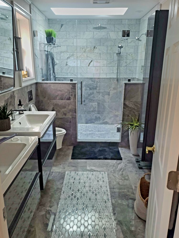 Master Bath Renovation for Demary Construction in Plattsburgh, NY