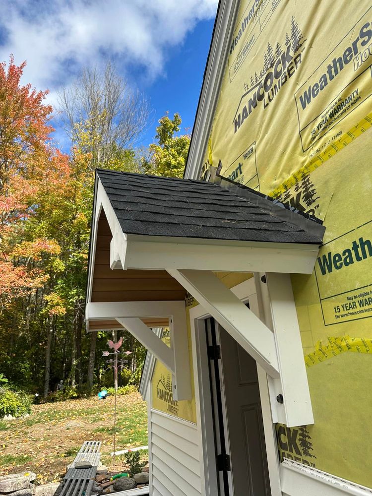 Exterior Construction for S&C Construction in Ossipee Valley, NH