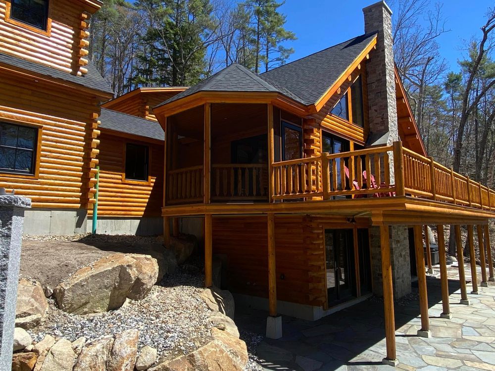 Deck Installation for Eagle Services LLC in Casco, ME