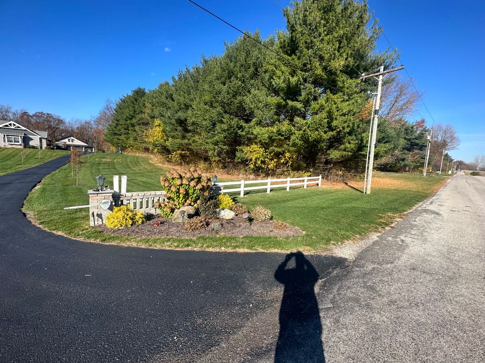 Our Landscape Install/Maintenance service ensures your garden stays vibrant year-round with expert care, including efficient mulch installation to retain moisture and enhance the beauty of your outdoor space. for FIRST CLASS GRASS LLC in Syracuse, IN